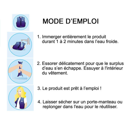 2 bonnets rafraîchissants