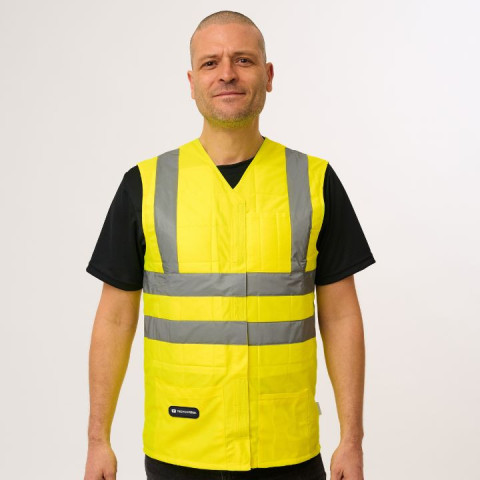 Veste rafraîchissante de sécurité haute visibilité