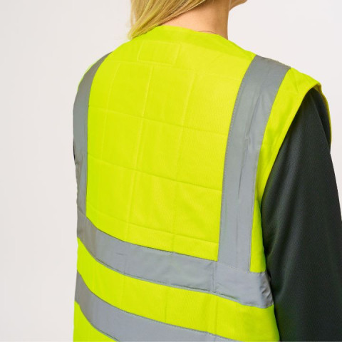 Veste rafraîchissante de sécurité haute visibilité