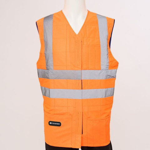 Veste rafraîchissante de sécurité haute visibilité