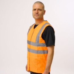 veste-haute-visibilite-orange-face-profil