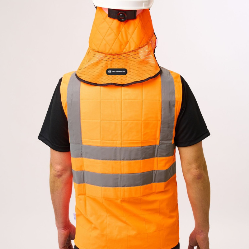 veste-refroidissante-haute-visibilite-orange-arriere-avec-protege-nuque