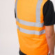 veste-refroidissante-haute-visibilite-orange-profil-arriere