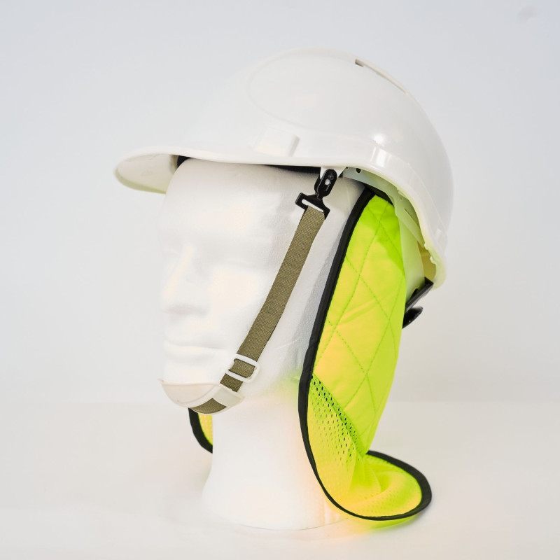 protege-nuque-refrigere-jaune-vue-seule-face