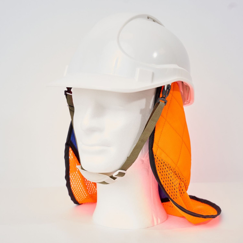 protege-nuque-refrigere-orange-vue-seule-face