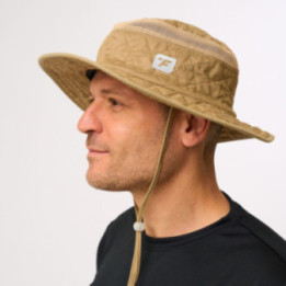 chapeau-rafraichissant-beige-homme-face