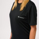 T-shirt-Aqua-manches-courtes-femme-profil-zoom