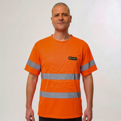 T-shirt haute visibilité manches courtes