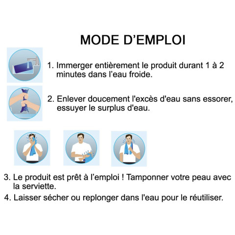 Serviette rafraîchissante Cool Towel Pro