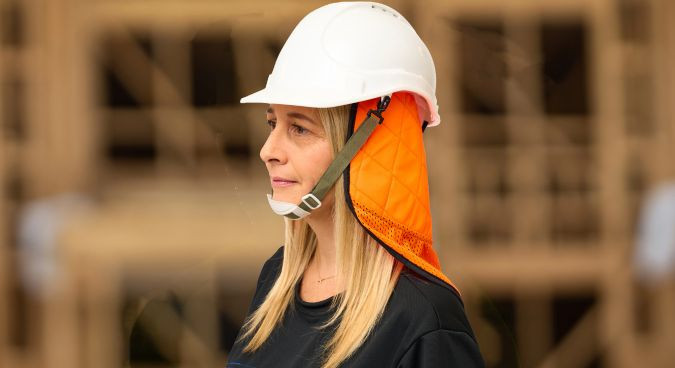 Protège-nuque rafraîchissant Active pour casque, casquette & cache-cou