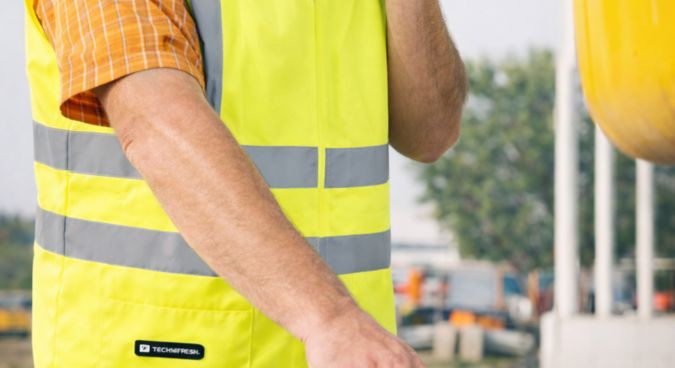 Gilet rafraîchissant haute visibilité EPI Classe 2 EN ISO 20471