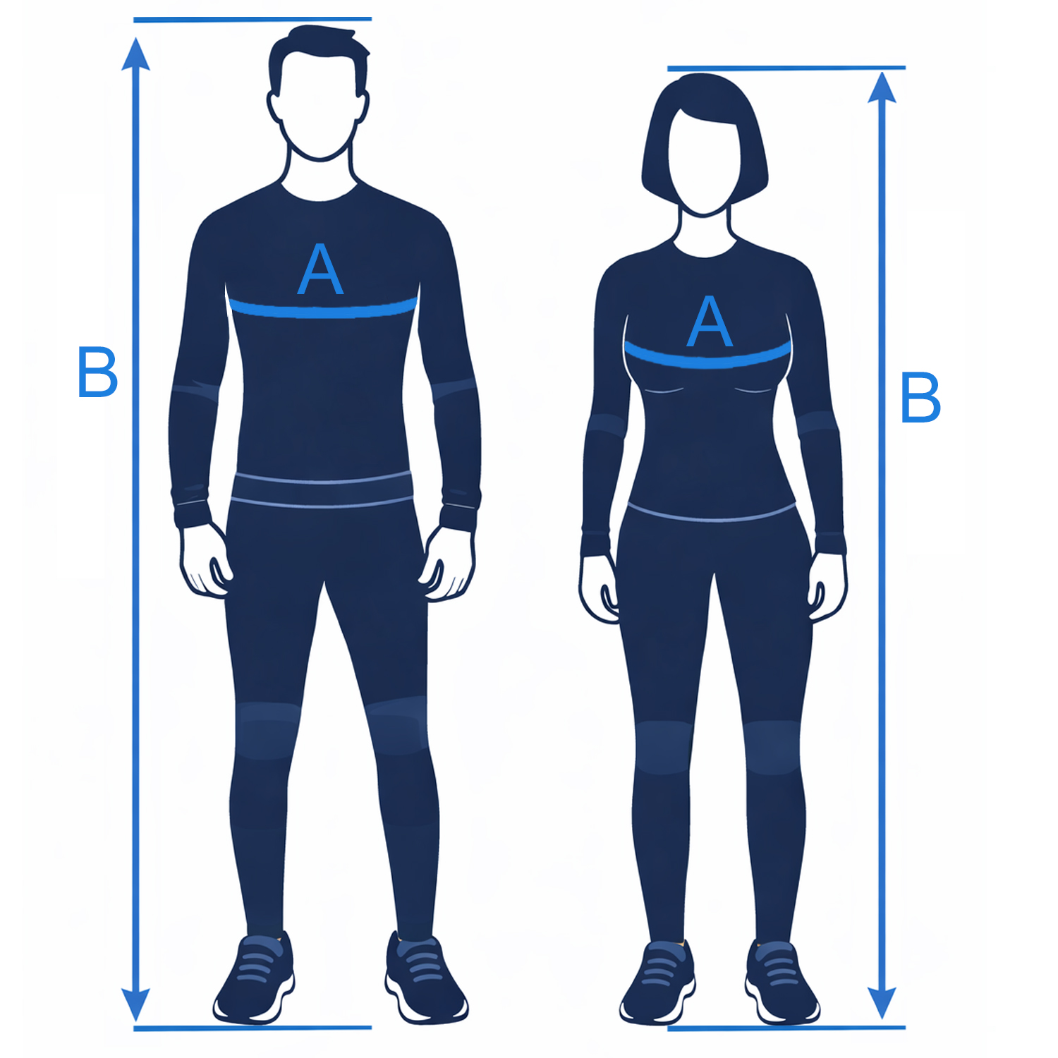 Guide des tailles pour taille entiere