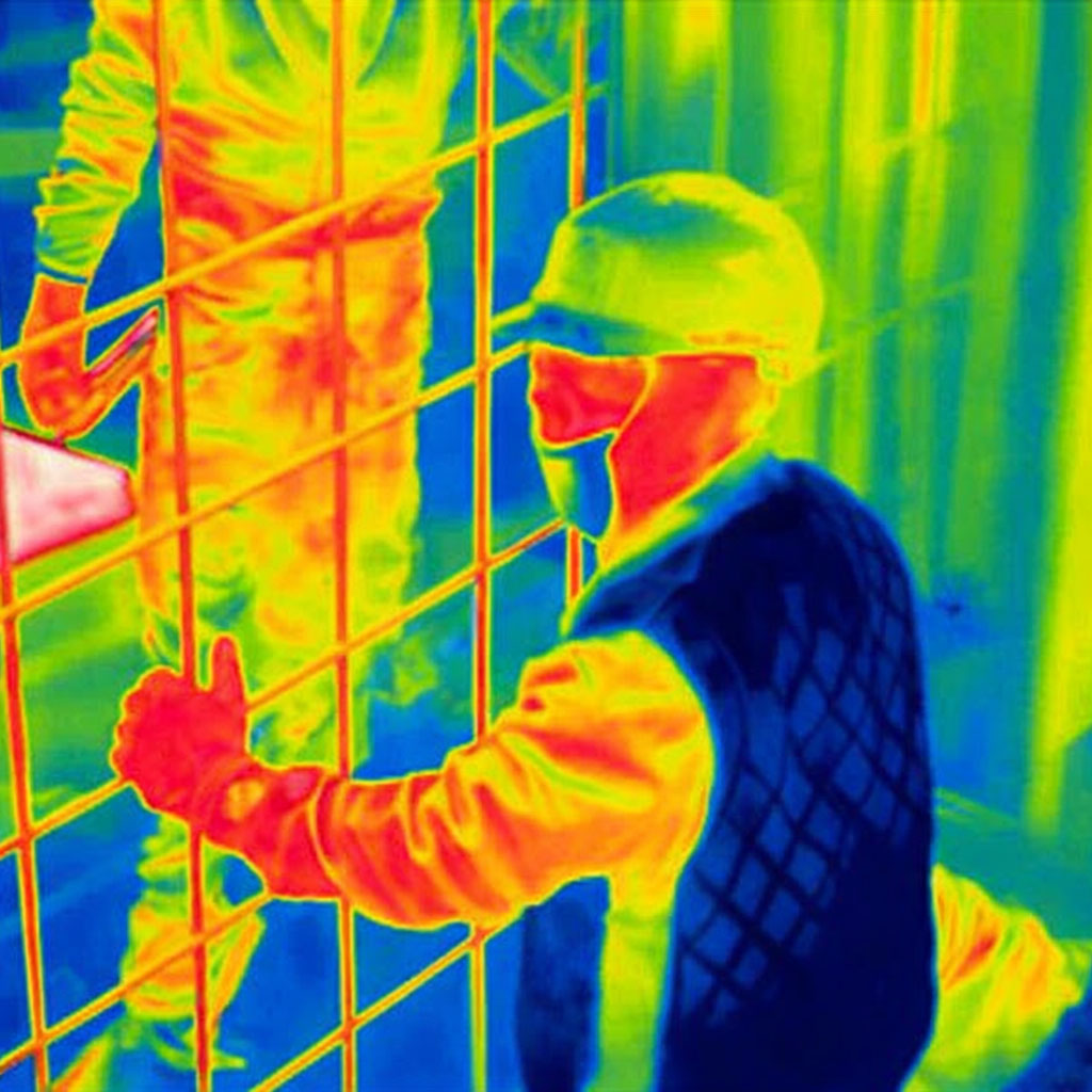 Thermographie vêtement rafraîchissant