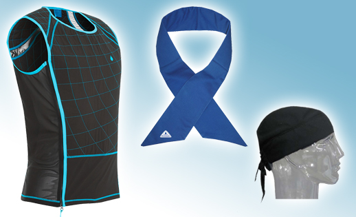 Veste et accessoires refroidissants Hyperkewl Techniche