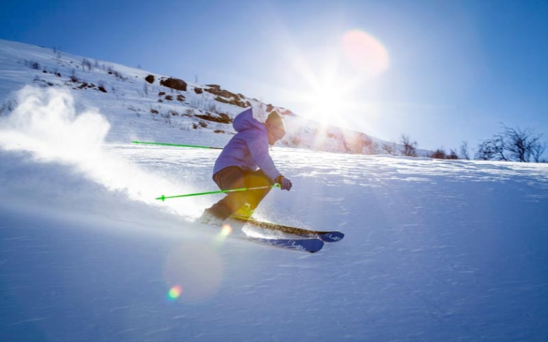 sports d'hiver avec Techniche
