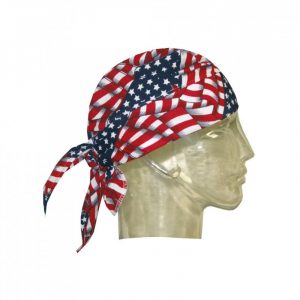 Bandana rafraîchissant Hyperkewl motif "drapeau américain"