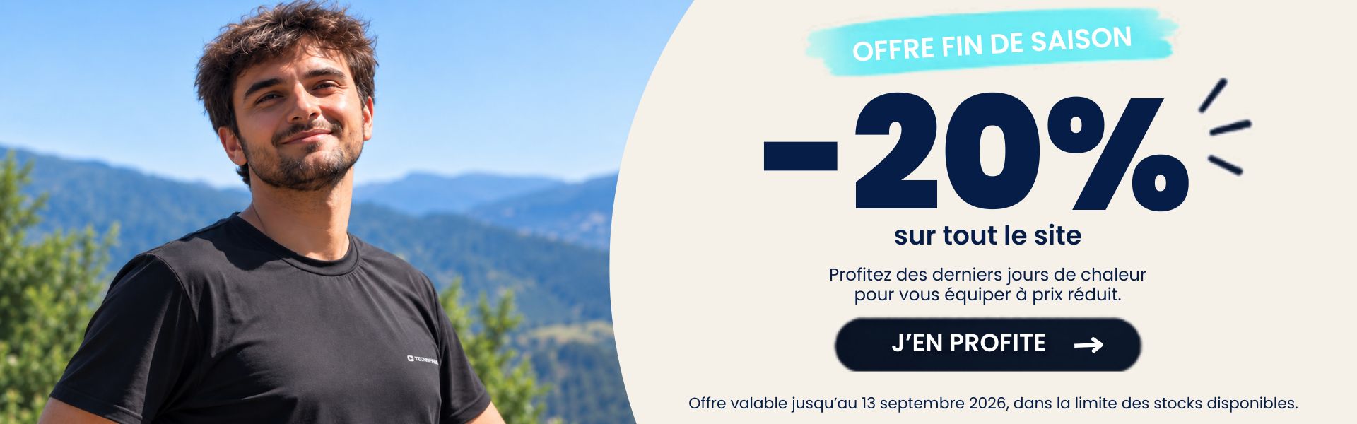 Vêtements rafraîchissants - -20% sur tout le site